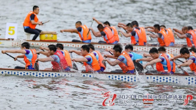 奪冠！2023廣州國(guó)際龍舟賽，海珠這支隊(duì)伍創(chuàng)歷史！
